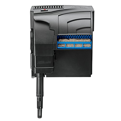 Aqueon QuietFlow LED PRO水族館パワーフィルター、サイズ20-125GPH