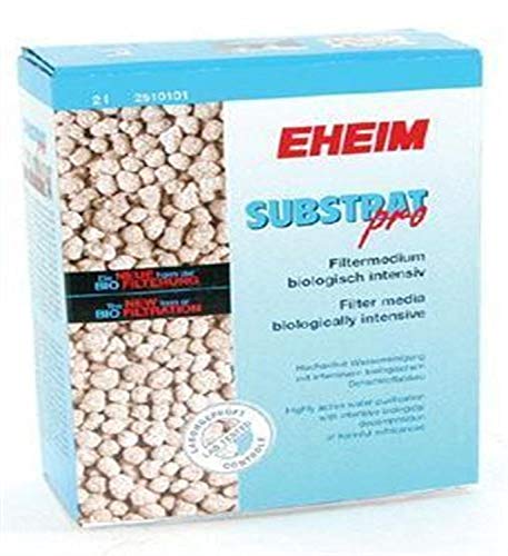 EHEIM Substrat Pro Biological Filter Media（Sintered Pearl-Shaped Glass）2L