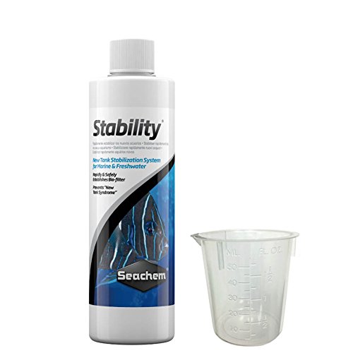 Seachem Stability、500 ml w / 50ml計量カップバンドル
