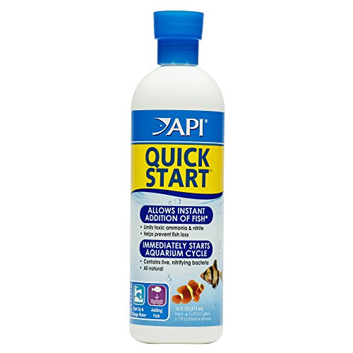 API QUICKSTART淡水および塩水水族館硝化細菌16オンスボトル