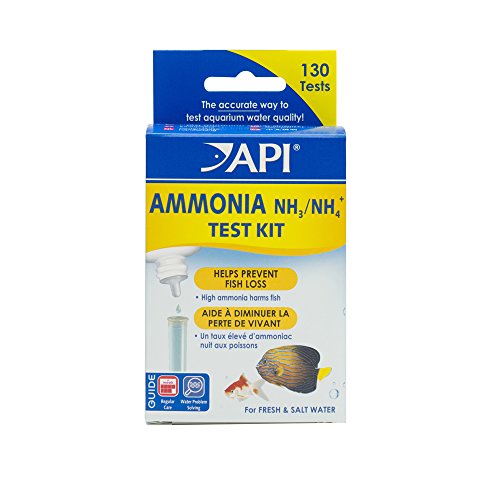 API AMMONIA130-淡水および塩水水族館の水質検査キットのテスト